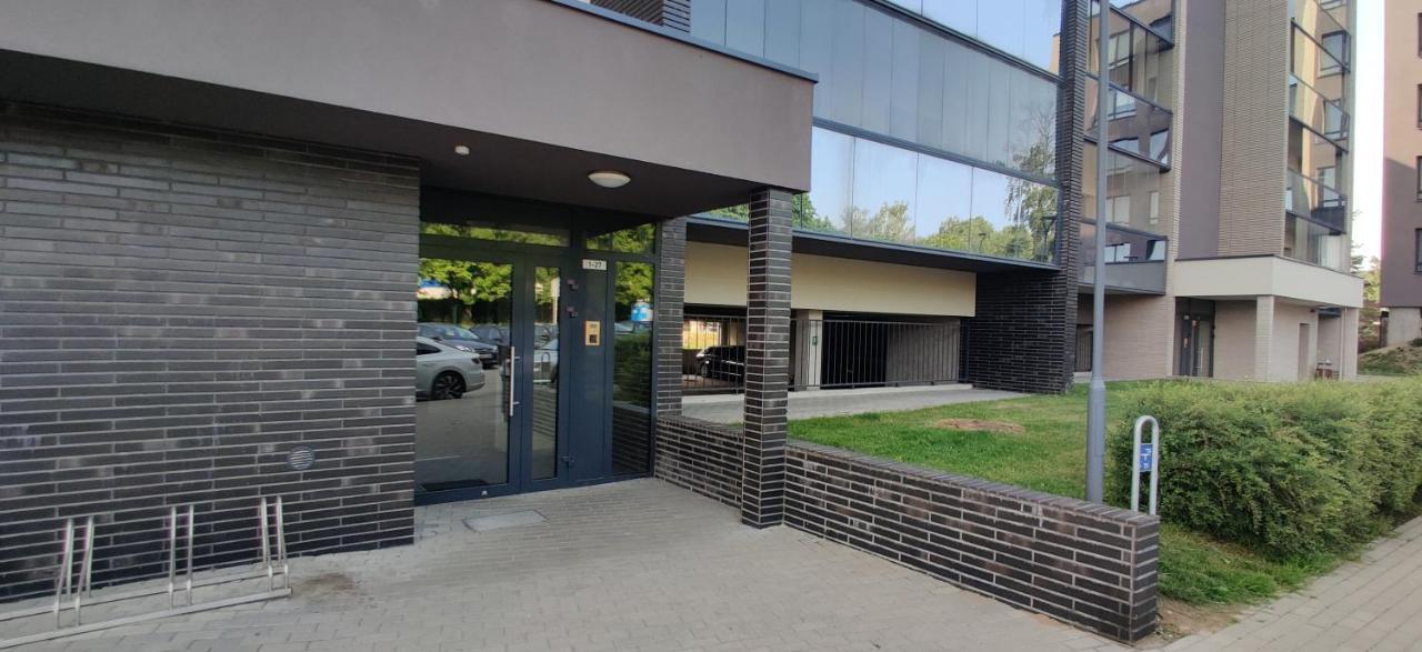 Erdvi Studija Spacious Studio Apartment Self Check In 维尔纽斯 外观 照片
