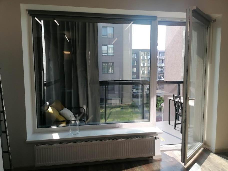 Erdvi Studija Spacious Studio Apartment Self Check In 维尔纽斯 外观 照片